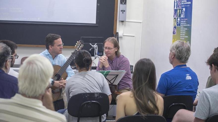 David Russell imparte su curso de interpretación y técnica en la guitarra clásica