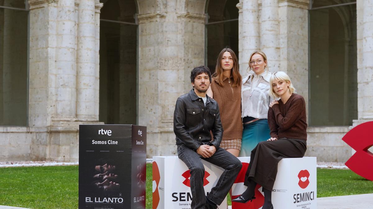 Una imagen de la presentación de la película 'El llanto'.