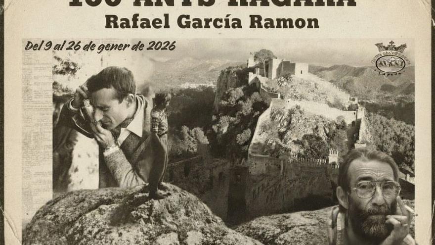 Cartell anunciador de la mostra fotogràfica d’homenatge a Ragara