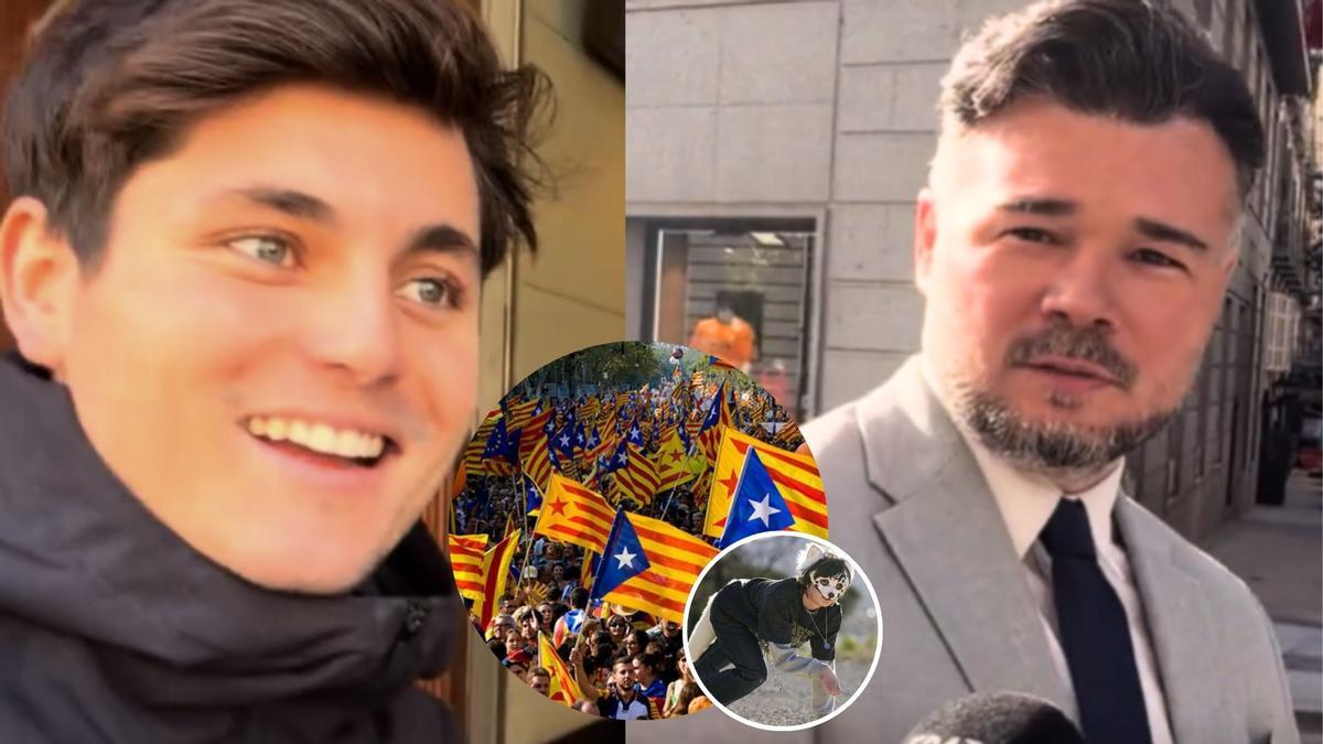 Vito Quiles y Gabriél Rufián vuelven a protagonizar un encuentro viral