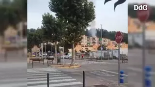 Un incendi en un pis de Sarrià deixa 19 ferits