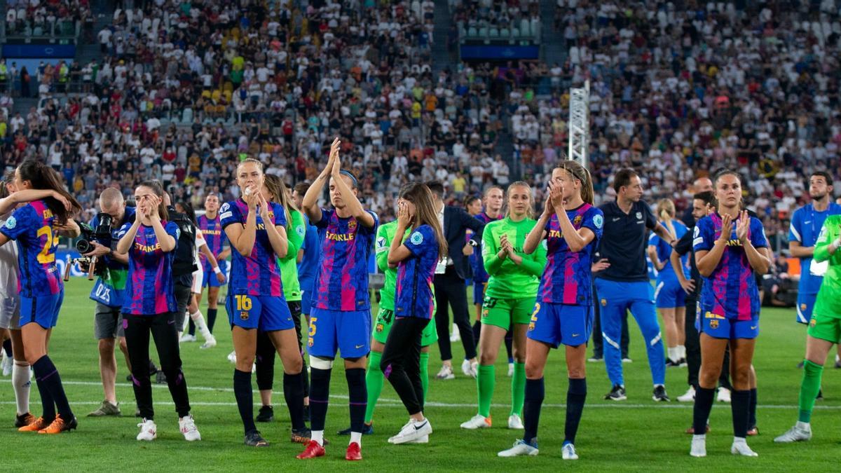 La cara más dura de la derrota: Así acabaron las jugadoras tras caer ante el Lyon