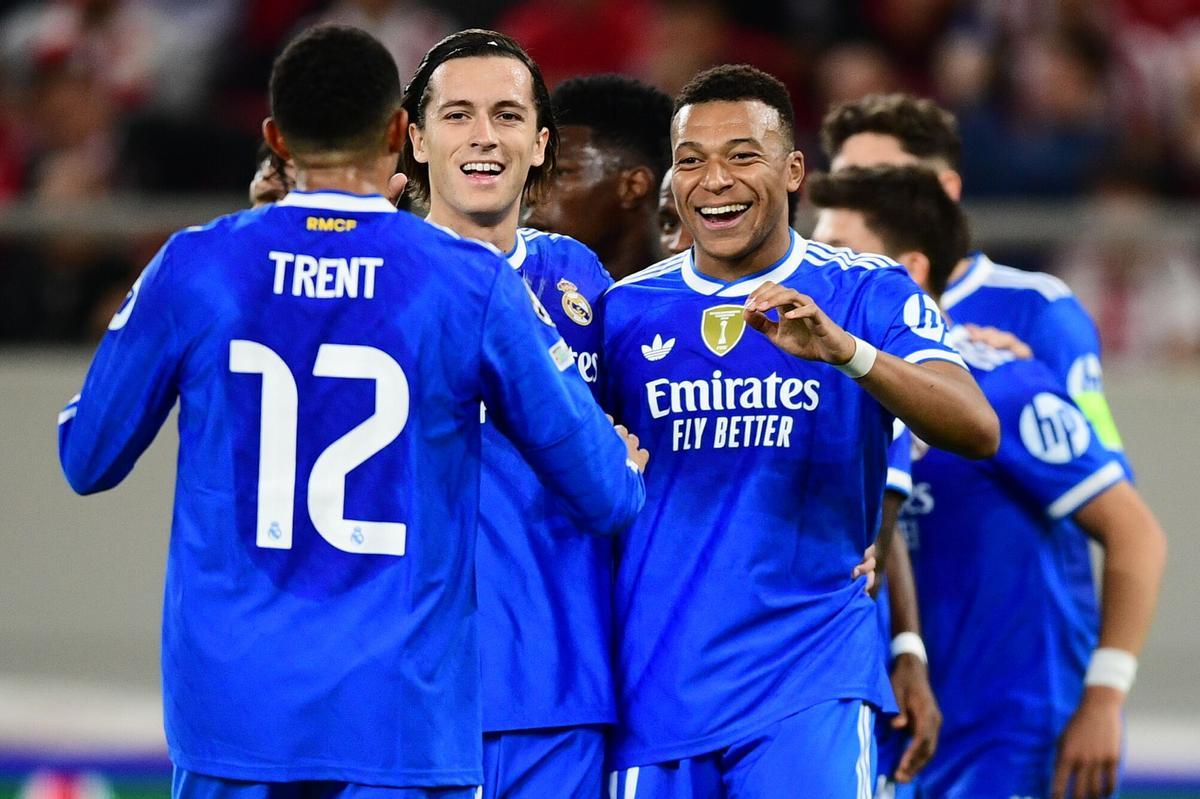 Champions League: Olympiacos - Real Madrid, en imágenes.