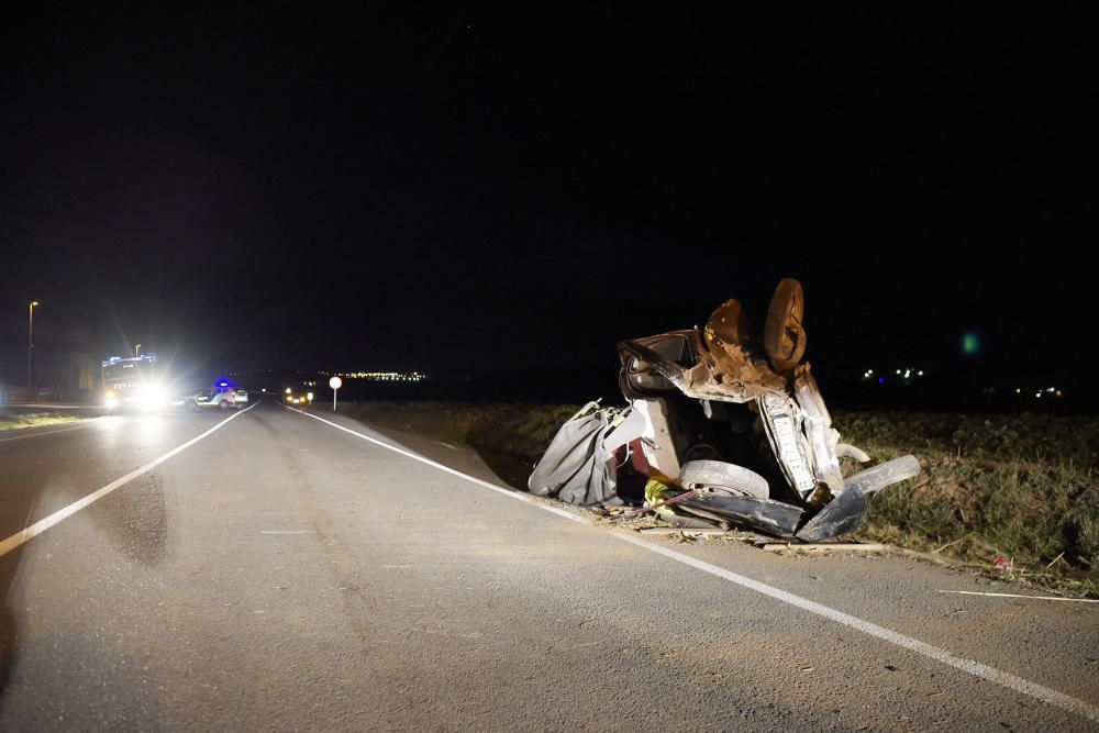 Imatges dels vehicles de l'accident d'Artés