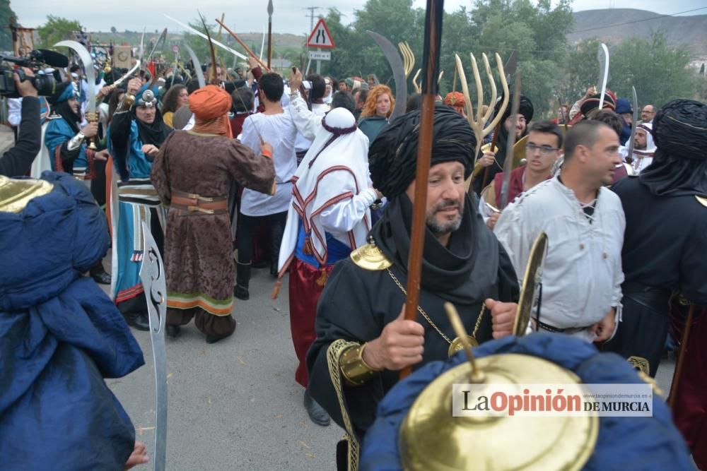 Acto de La Invasión Fiestas del escudo Cieza 2017