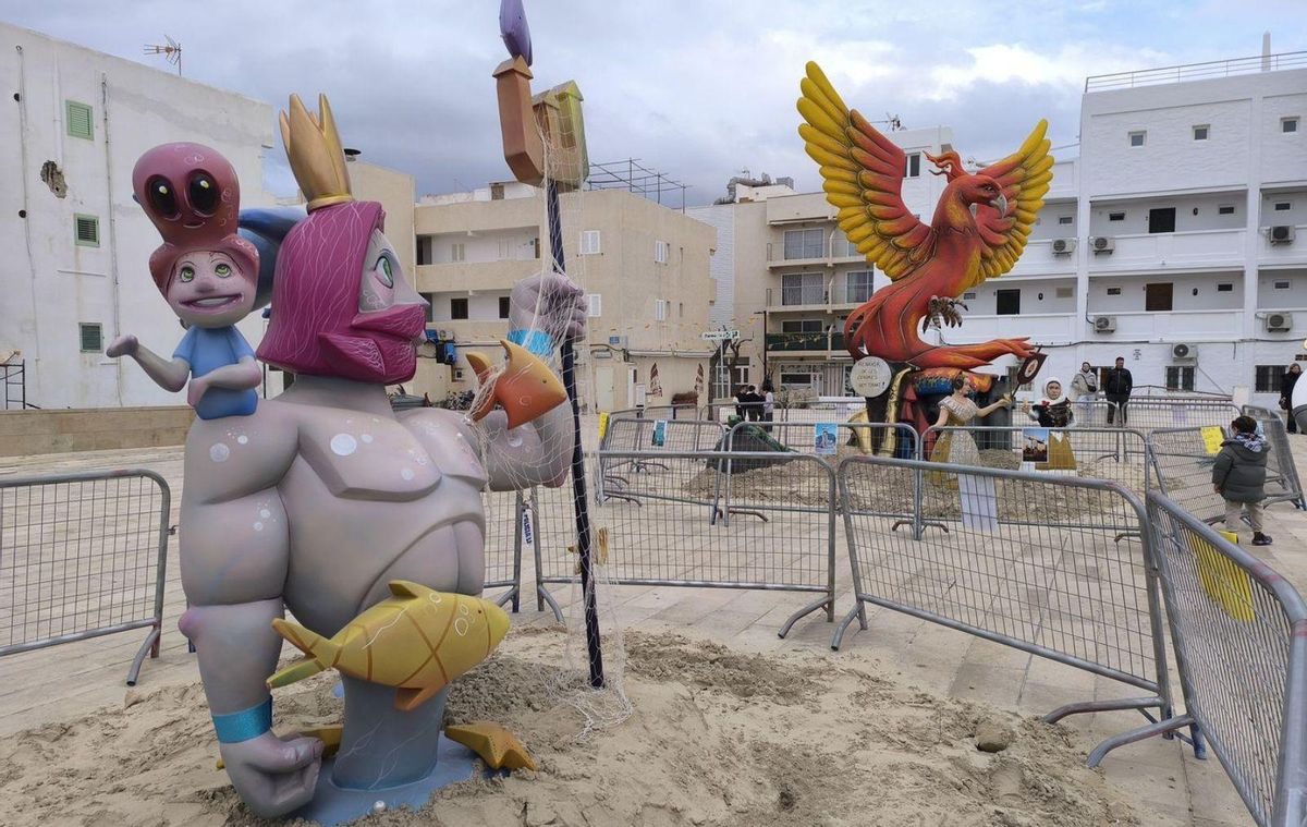 Fuego y pólvora para poner fin a las fallas de es Pujols 2025
