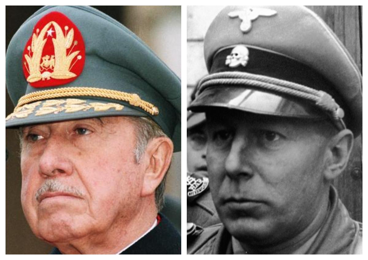 Pinochet y Walther Rauff,
