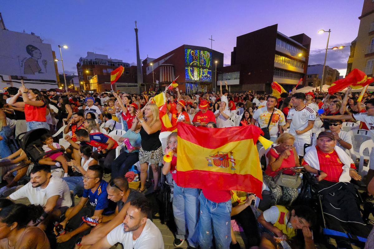 Partido Francia # España de semifinales del Mundial de fútbol