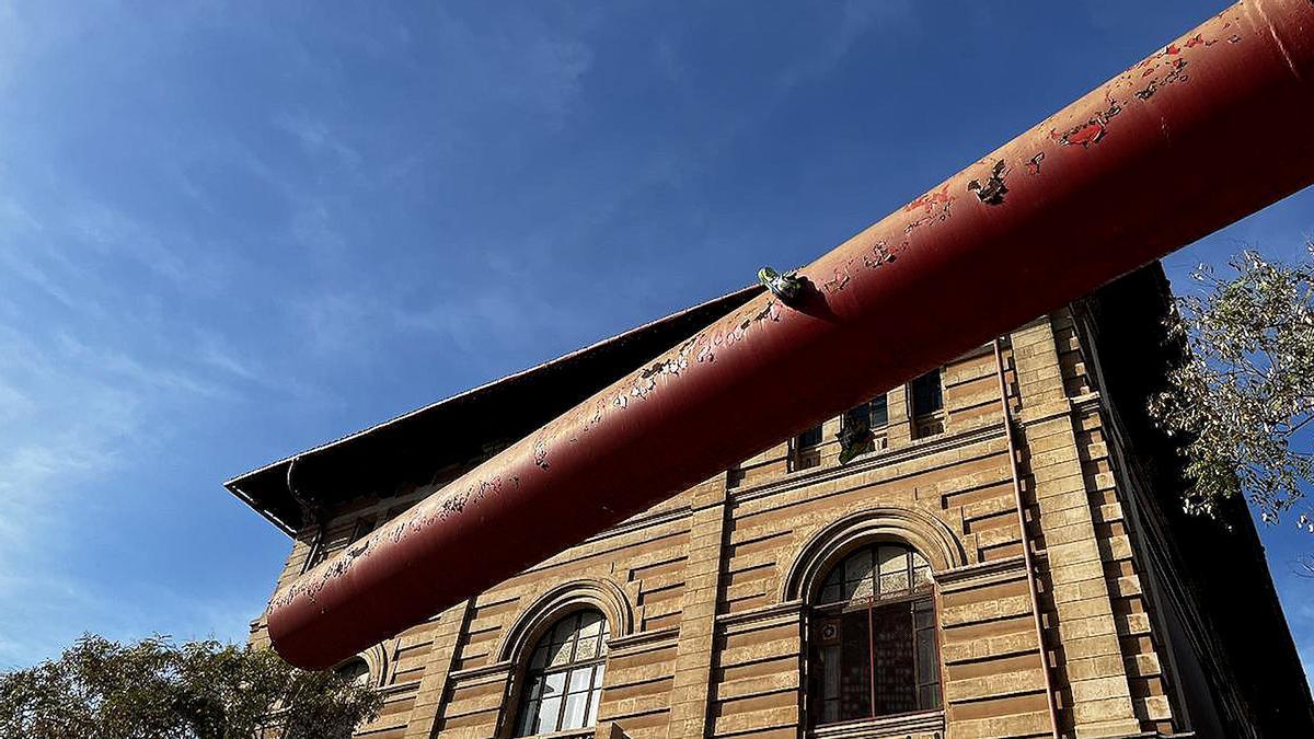 VÍDEO | Este es el estado en que se encuentra el cilindro de la plaza del Tubo de Palma tras años de abandono