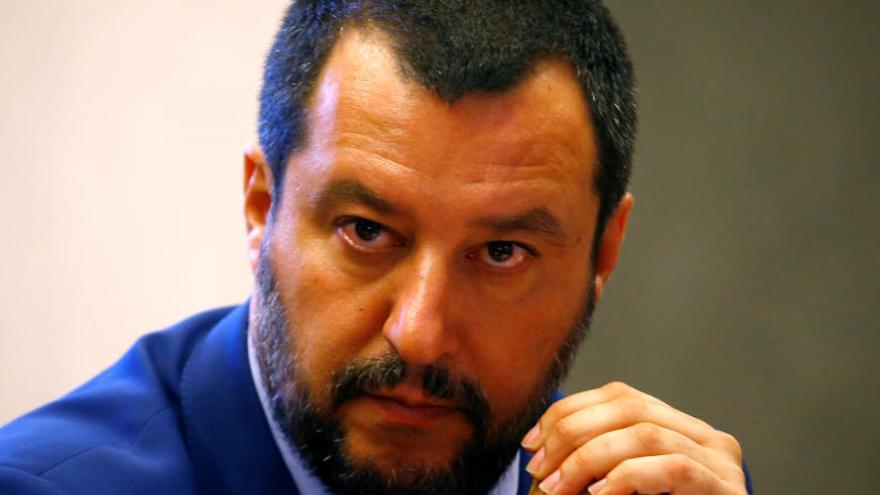 El ministro del interior italiano, Matteo Salvini.