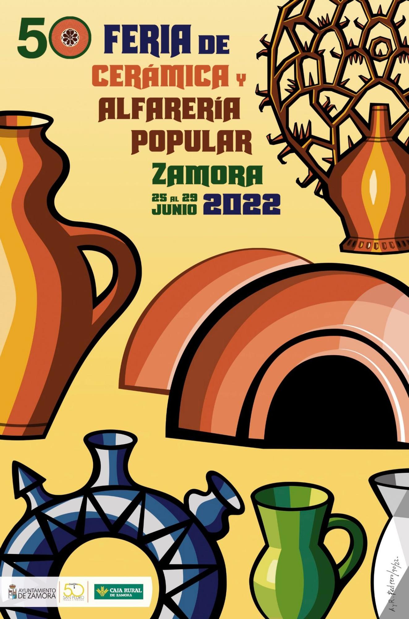 Cartel Feria de Cerámica y Alfarería Popular