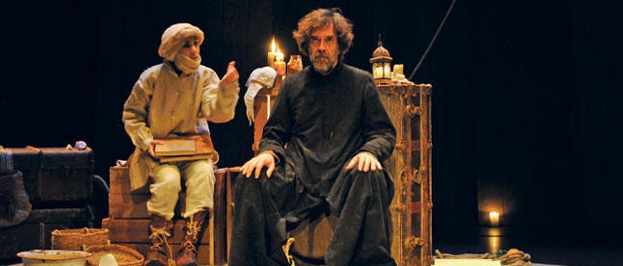 Escena de l´espectacle ´Phantasticus Ramon Llull´.