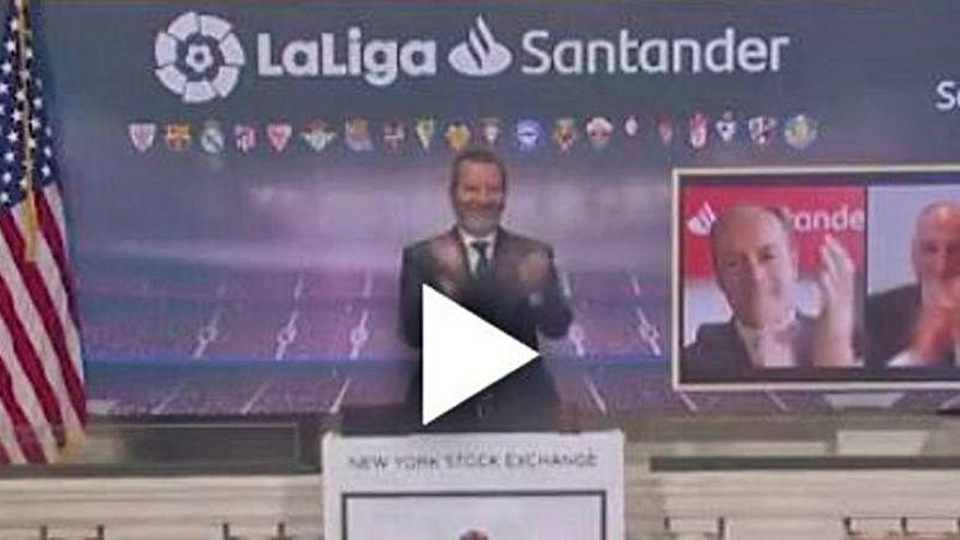 Wall Street homenajea a LaLiga Santander