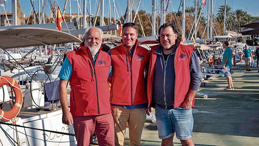 Eine Regatta in der Bucht von Palma unter Freunden