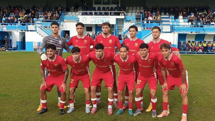 Alineación titular del Tenerife B en La Isla.