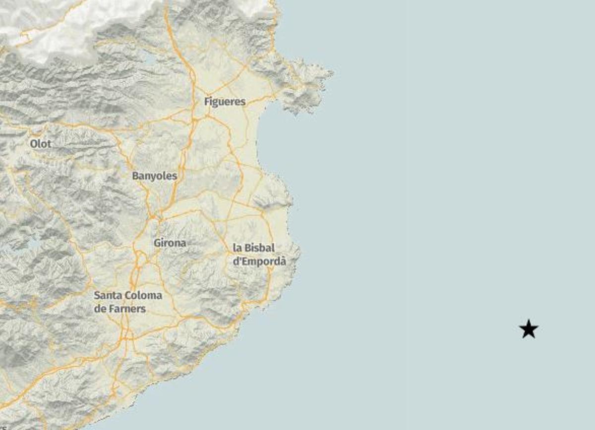 Lepicentre del terratrèmol sha produït davant la costa de lEmpordà. Lepicentre del terratrèmol sha produït davant la costa de lEmpordà.