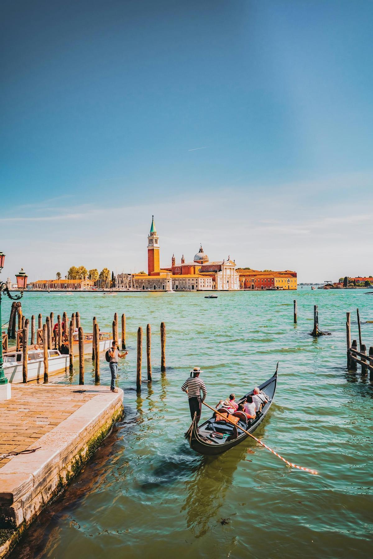 Agua y palacios definen el paisaje veneciano