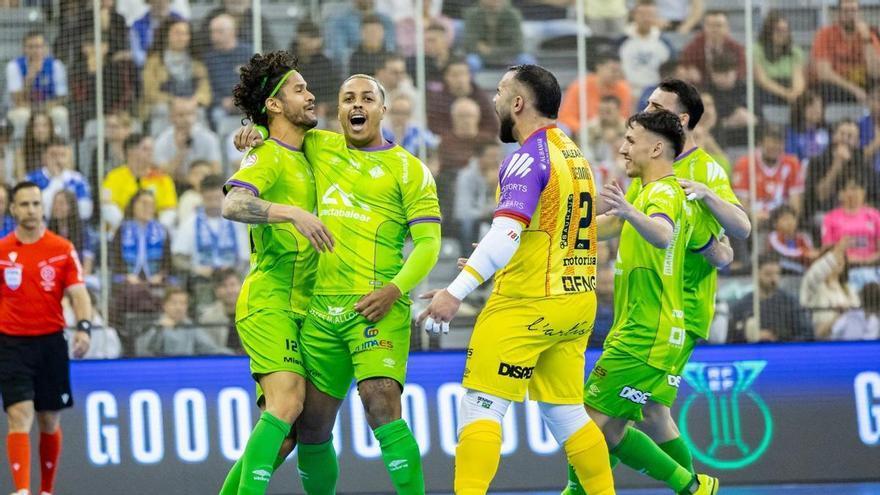 Lucao y Dennis llevan al Palma Futsal a las semifinales de la Copa de España