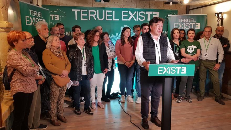 Teruel Existe no aclara su estrategia en las generales de julio