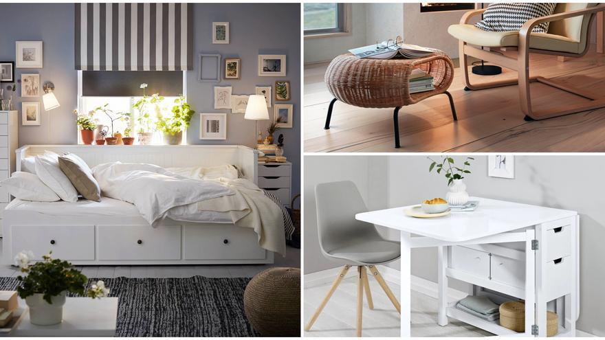 Siete muebles de Ikea perfectos para pisos pequeños (harán crecer tu casa)