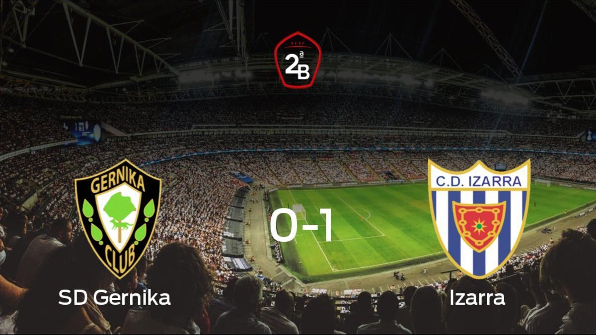 El SD Gernika pierde 0-1 frente al Izarra