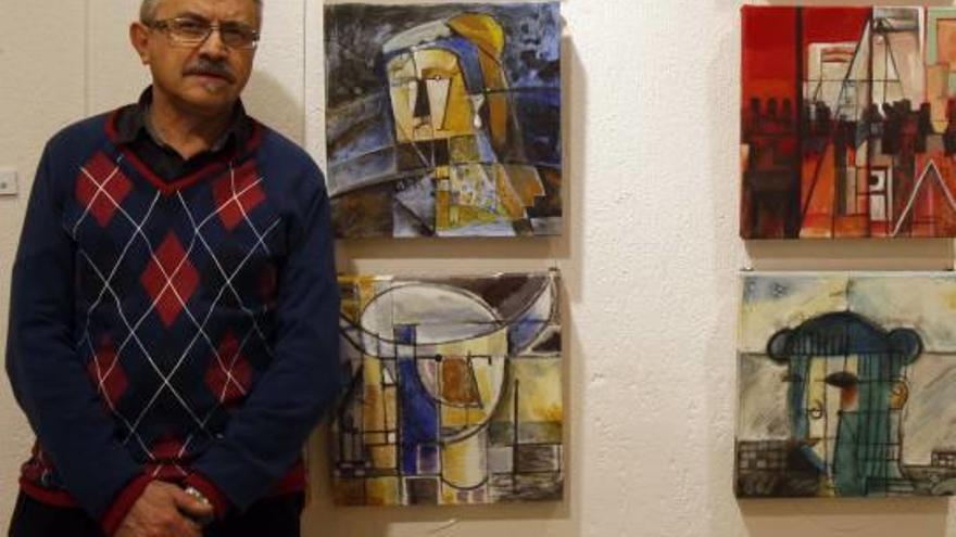 El artista de Carcaixent Pasqual Boqueta expone en Italia.