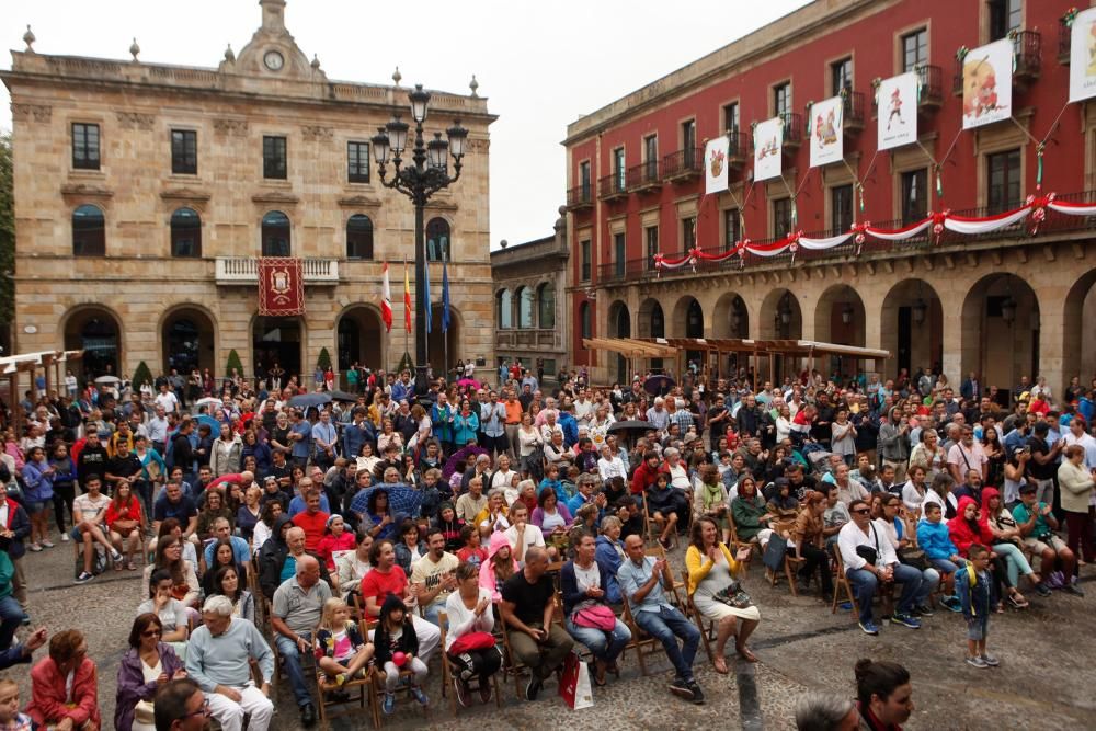 Concurso de escanciado de Gijón