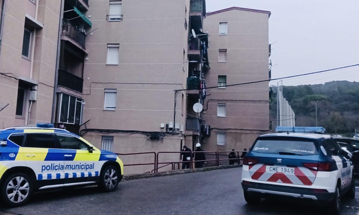 L'operatiu contra el frau elèctric a Girona, aquest dijous.