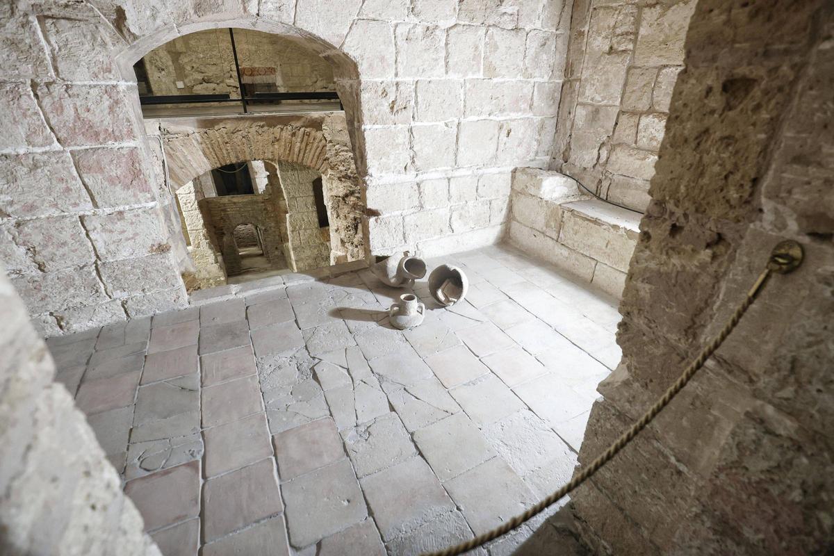 Los baños árabes de la Almudaina