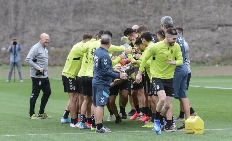 LAS PALMAS DE GRAN CANARIA. Entrenamiento de la UDLP  | 03/03/2020 | Fotógrafo: José Pérez Curbelo