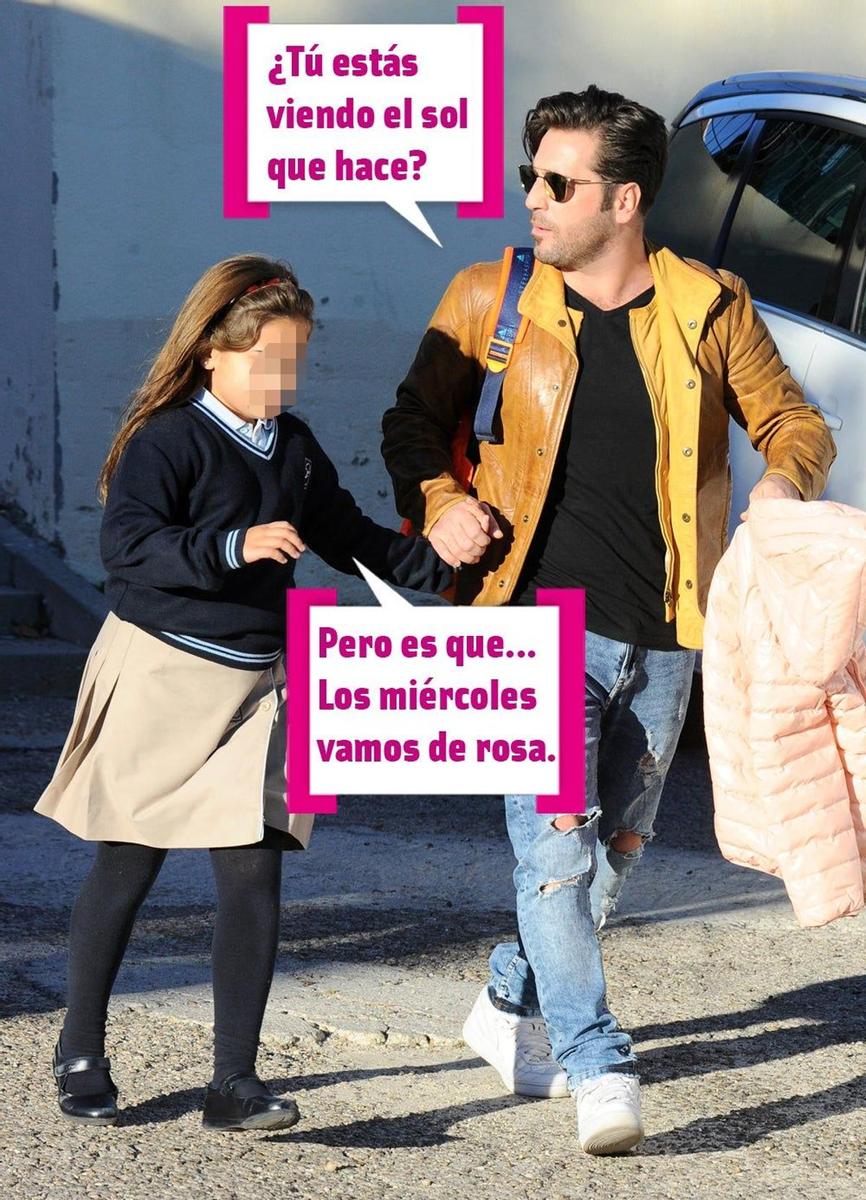 Busta no entiende muy bien lo del chaquetón...