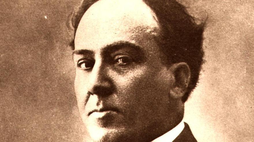 El poeta Antonio Machado.