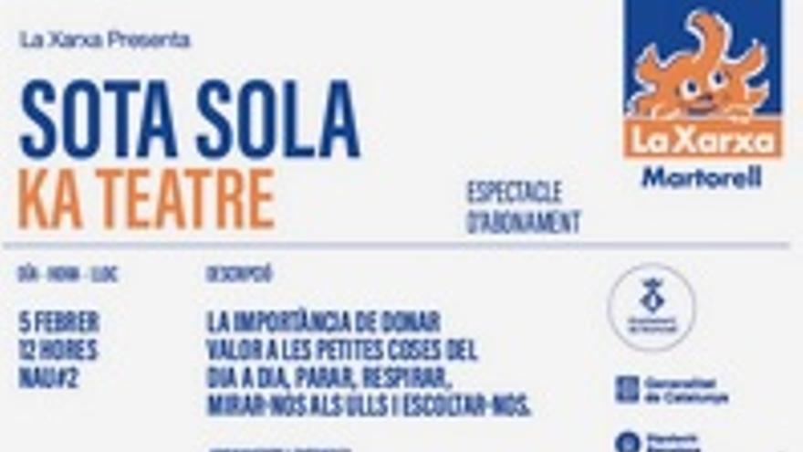 Sota sola Ca Teatre