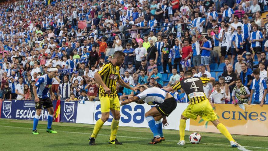 Hércules-Logroñés, domingo a las 18.45 horas