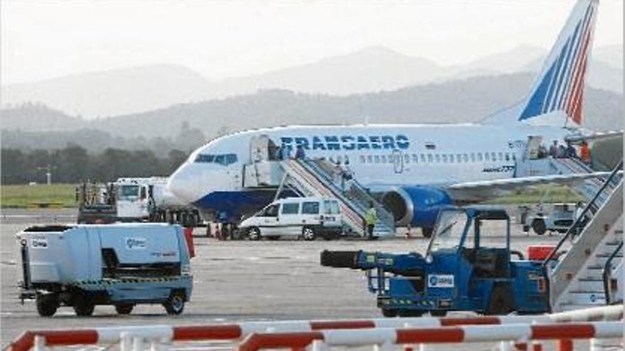 Transaero ja ha operat a Girona els estius de 2011 i 2012.