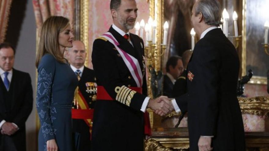 Felipe VI preside su primera Pascua Militar