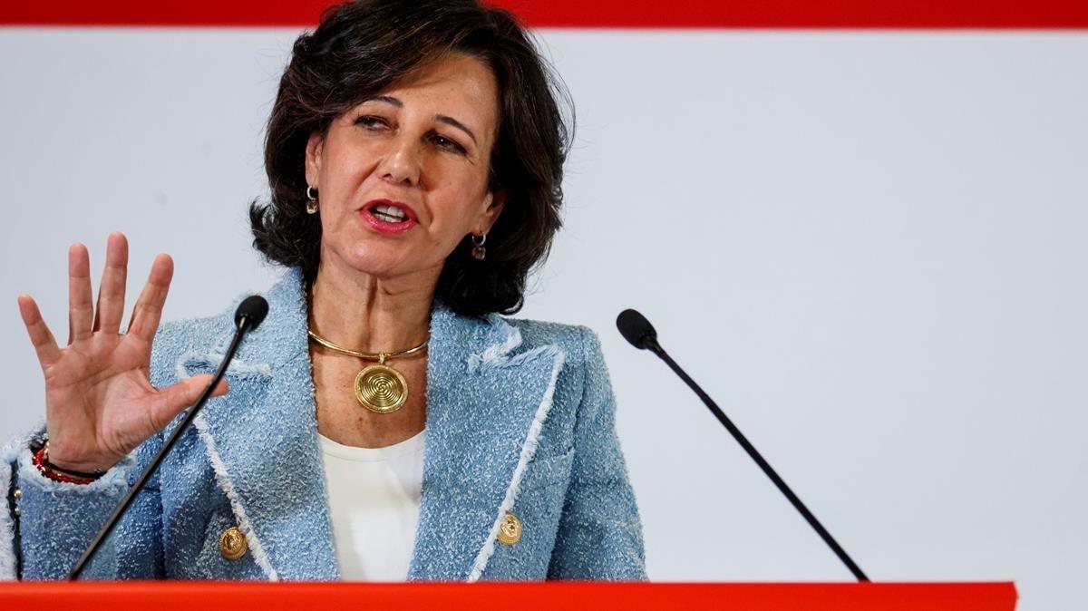 lmmarco41861731 spanish bank santander s executive chairman ana botin gives 180208182521 lmmarco41861731 spanish bank santander s executive chairman ana botin gives 180208182521