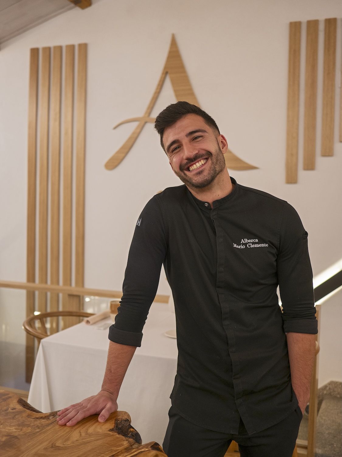 Mario Celemente, chef en Alberca.