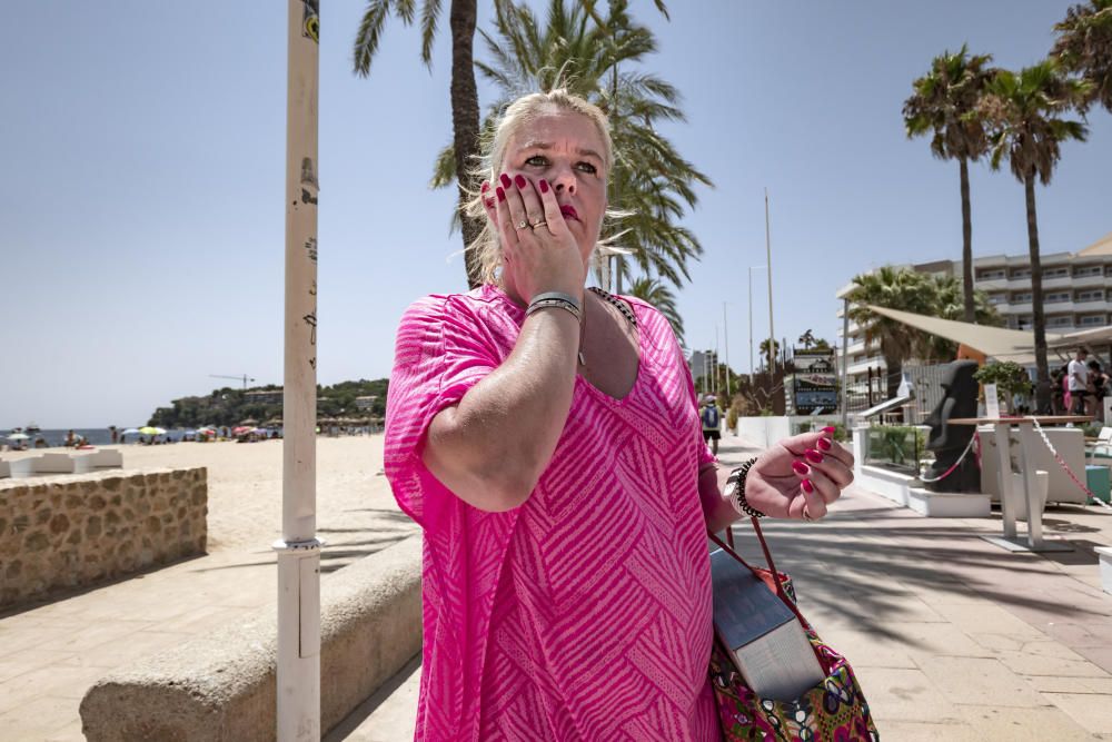 Incertidumbre entre los turistas británicos en Mallorca  tras la cuarentena en su país