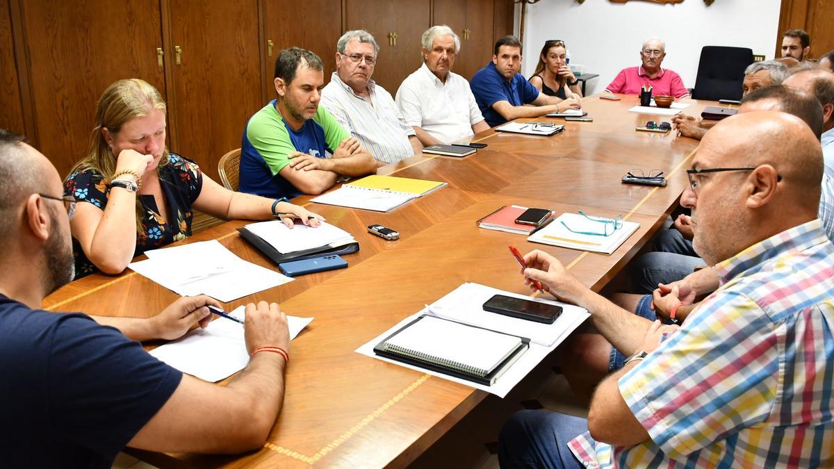 Reunión del Consell Agrari Local con José Benlloch.