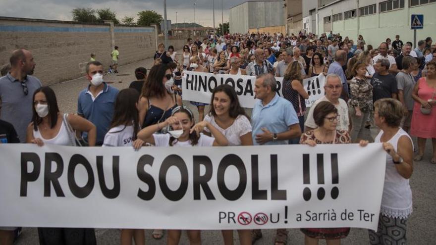 Protesta veïnal contra els sorolls d&#039;Hinojosa.