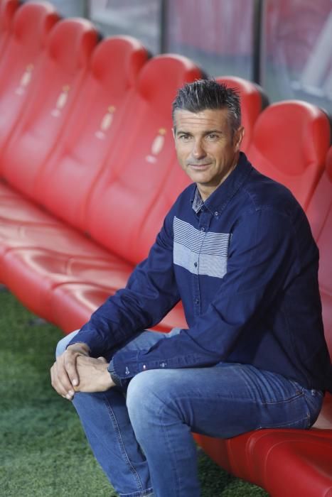 Girona FC: Presentació i primer entrenament de Pep LLuís Martí