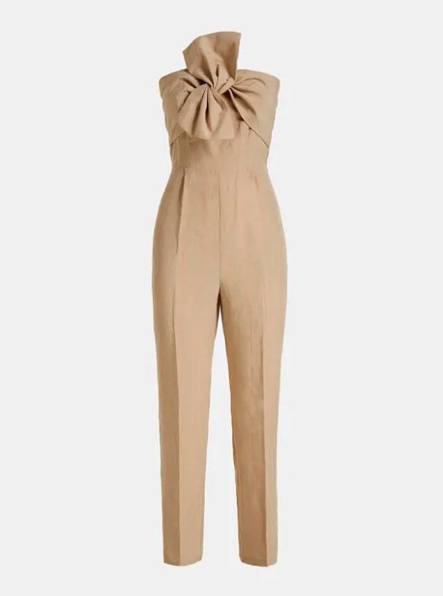 Mono de Guess con rayas naranjas, como el de Edurne