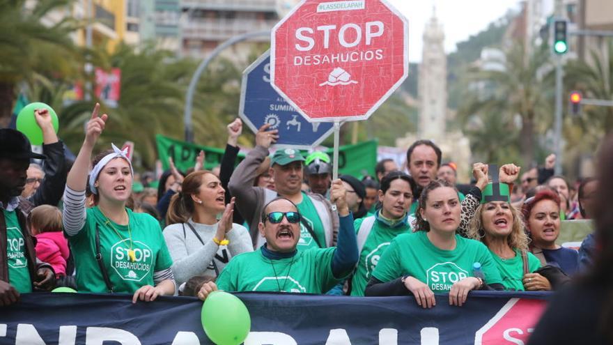 Concentración por una vivienda digna