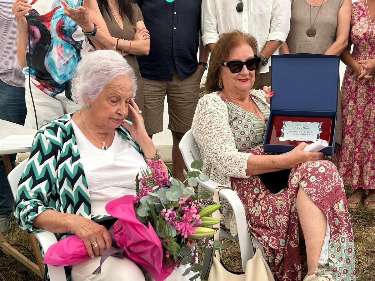 EN IMÁGENES: San Martín de Laspra dinde tributo a su vecina más longeva