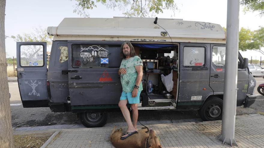 FOTOS | Las caravanas de Ciudad Jardín migran a Son Güells, en Palma