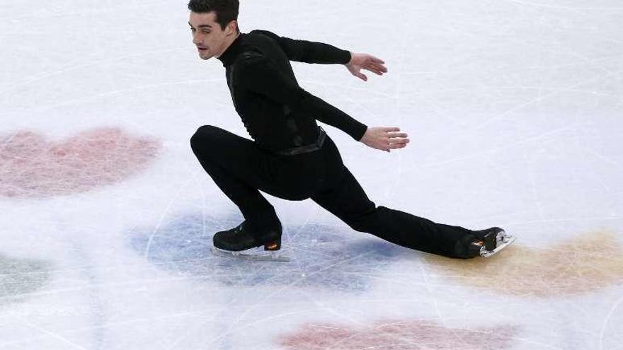 Javi Fernández, en el Mundial de Finlandia del año pasado.