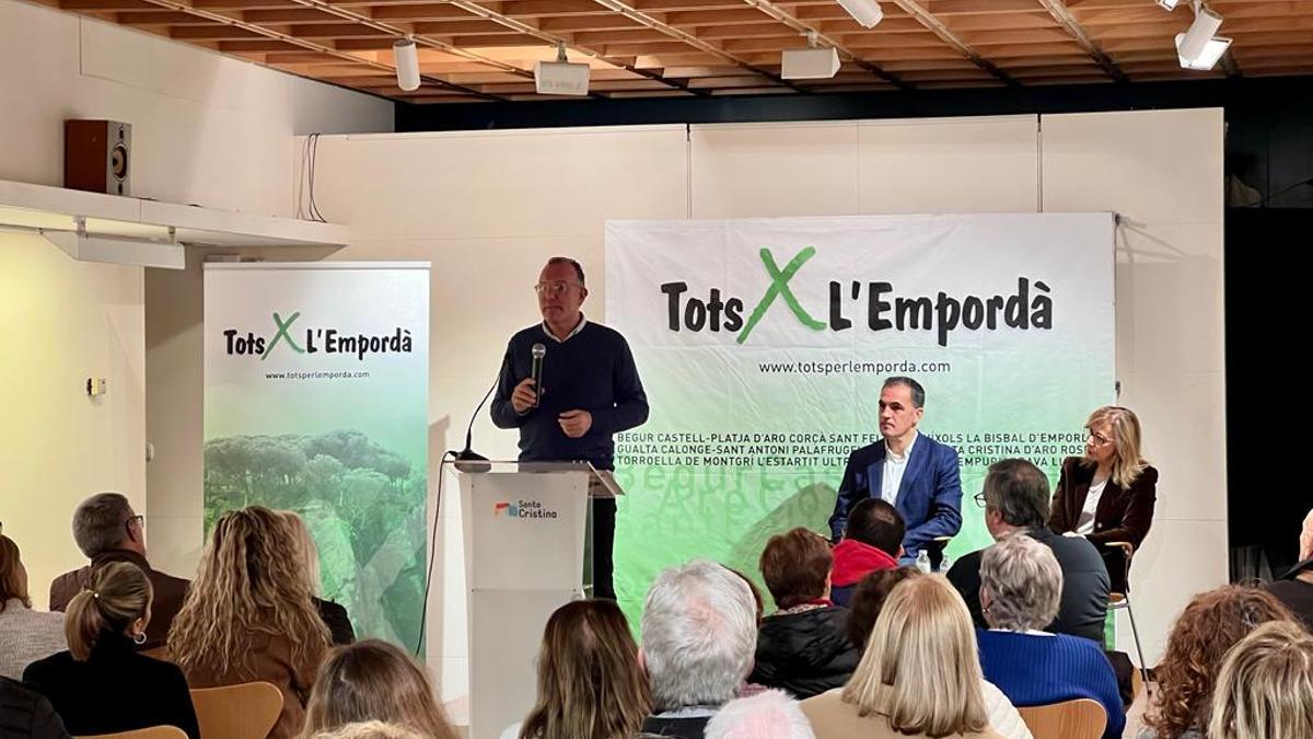 Presentació Josep Xifre a Santa Cristina d'Aro