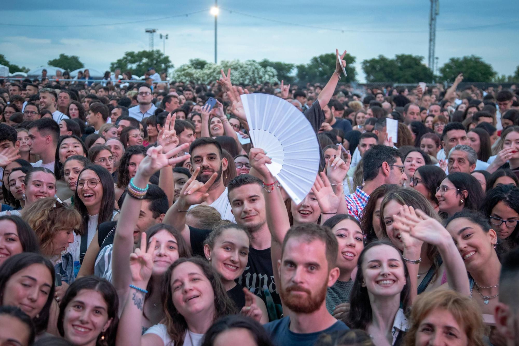 Así se vivió el concierto de Melendi en Badajoz