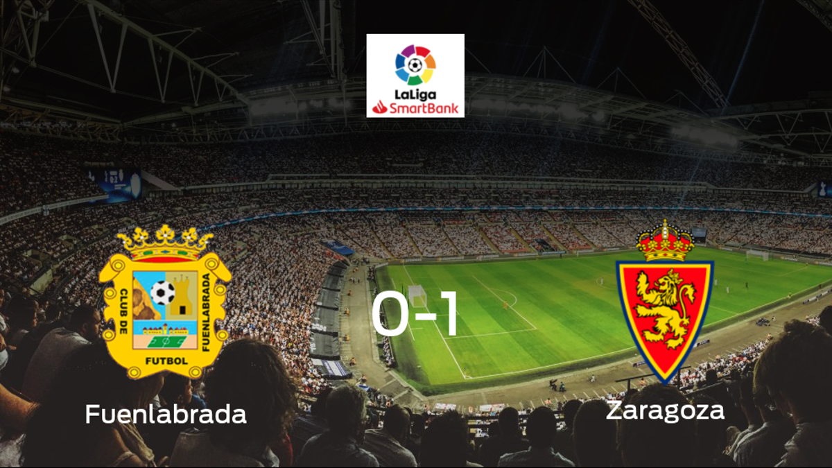 El Real Zaragoza se lleva los tres puntos frente al CF Fuenlabrada (0-1)